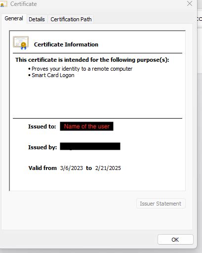 windows 10 doesnot recognize smart card|smart card certificate validation failed.